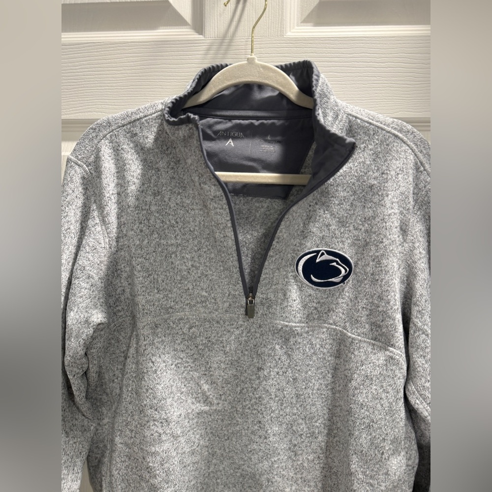 Penn State Nittany Lions League Collegiate Wear Raglan Quarter-Zip Jacket - Picture 6 of 10
